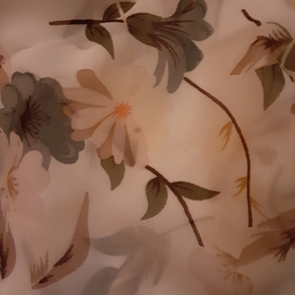 Floral Print Scarf - Picture 4 of 4